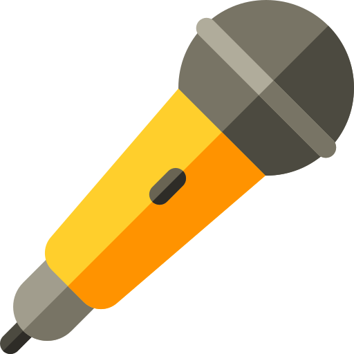 <a href="https://www.flaticon.com/free-icons/microphone" title="microphone icons">Microphone icons created by Freepik - Flaticon</a>